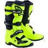 Crostövlar Barn Tech 7S Svart Neongul Alpinestars – miniatyr 1