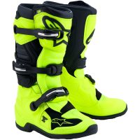 Crostövlar Barn Tech 7S Svart Neongul Alpinestars