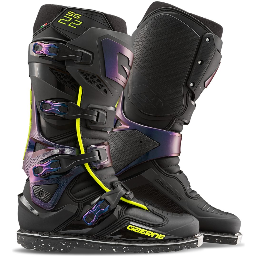 Crostövlar SG22 Chameleon Kameleon Svart Gaerne 45