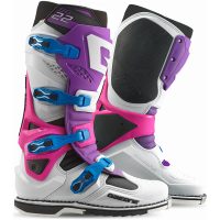 Crostövlar SG22 Limited Edition Blå Lila Rosa Vit Gaerne