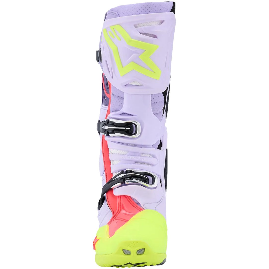 Crostövlar Tech 10 Supervented Lila Rosa Gul ALPINESTARS(MX) 40.5 – bild 3