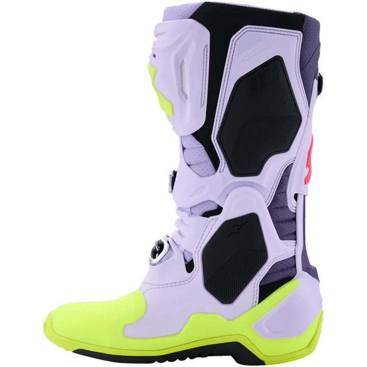 Crostövlar Tech 10 Supervented Lila Rosa Gul ALPINESTARS(MX) 40.5 – bild 6