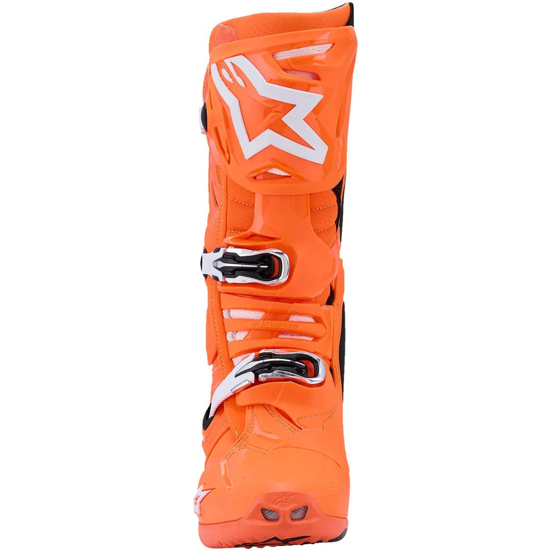 Crostövlar Tech 10 Supervented Svart Orange Vit ALPINESTARS(MX) 40.5 – bild 4