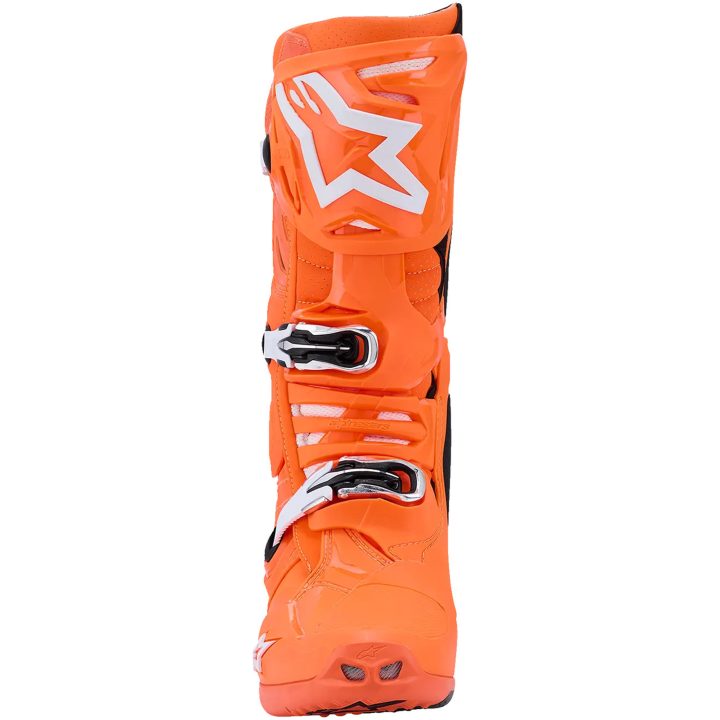 Crostövlar Tech 10 Supervented Svart Orange Vit ALPINESTARS(MX) 40.5 – bild 4