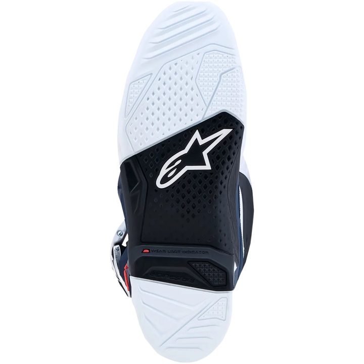 Crostövlar Tech 7 Vit Blå Röd Lila Alpinestars 40,5 – bild 3