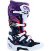 Crostövlar Tech 7 Vit Blå Röd Lila Alpinestars 40,5 – miniatyr 4