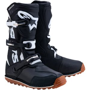 Crostövlar Tech-T Svart Gum Vit Alpinestars