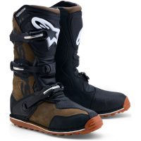 Crostövlar Tech-T Svart Gum Vit Alpinestars