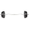Curlstång med vikter 30kg vidaXL – miniatyr 2