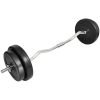 Curlstång med vikter 30kg vidaXL – miniatyr 1