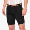 Cykelbyxor Crux Liner Svart 100% MTB 28 – miniatyr 1