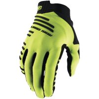 Cykelhandskar R-core Svart/fluorescerande Gul 100% MTB