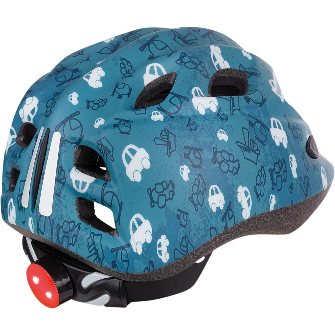 Cykelhjälm Barn Led Fun Trip POLISPORT Extra Small – bild 3