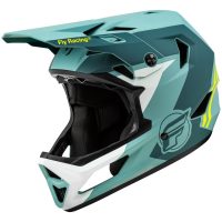 Cykelhjälm Barn Rayce Matt Blå/hi-vis Gul FLY RACING