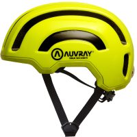 Cykelhjälm Fluo Gul AUVRAY