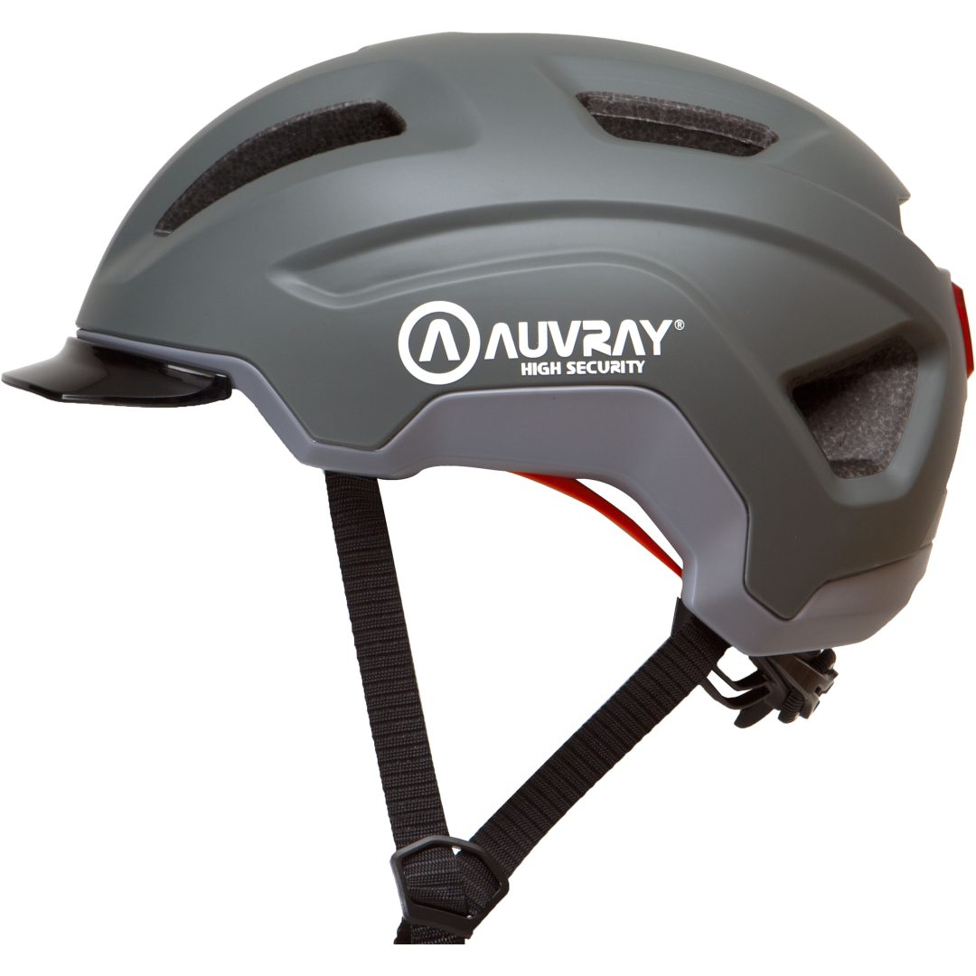 Cykelhjälm Grå AUVRAY 56-59