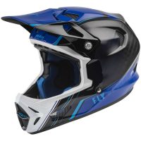 Cykelhjälm-MTB Werx-r Blå/kolfiber FLY RACING