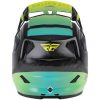 Cykelhjälm-MTB Werx-r Hi-vis/teal Carbon FLY RACING L – miniatyr 4