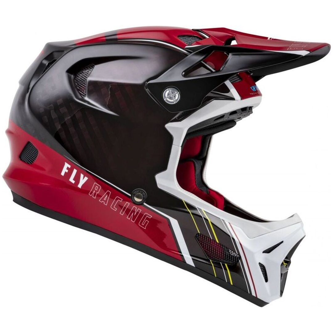 Cykelhjälm-MTB Werx-r Röd Carbon FLY RACING XL – bild 2