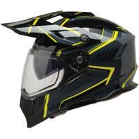 Cykelhjälm Range Voyager Svart/fluorescerande Gul/grå Z1R