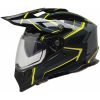 Cykelhjälm Range Voyager Svart/fluorescerande Gul/grå Z1R Small – miniatyr 1