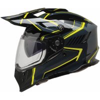 Cykelhjälm Range Voyager Svart/fluorescerande Gul/grå Z1R