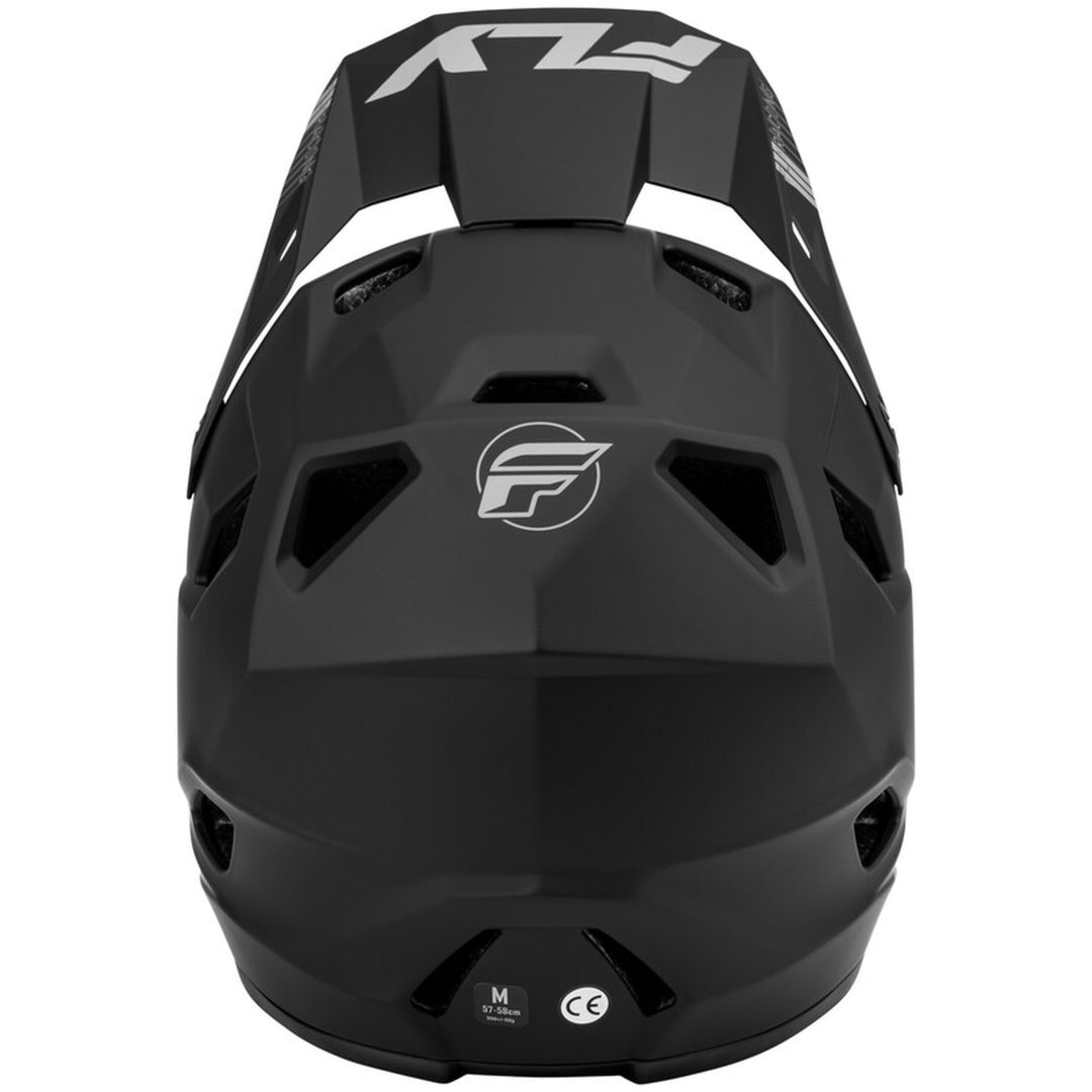 Cykelhjälm Rayce Matt Svart FLY RACING L – bild 2