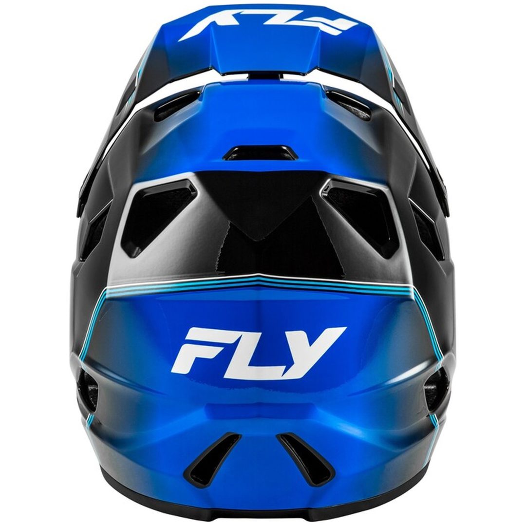 Cykelhjälm Rayce Repeat Svart/Mörkblå Glansig FLY RACING M – bild 2