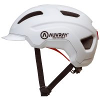 Cykelhjälm Vit AUVRAY