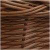 Cykelkorg för hund med dyna 50x45x35 cm naturlig pil vidaXL – miniatyr 11