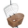 Cykelkorg för pakethållaren med dyna 55x31x36 cm naturlig pil vidaXL – miniatyr 4