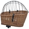 Cykelkorg för pakethållaren med dyna 55x31x36 cm naturlig pil vidaXL – miniatyr 5