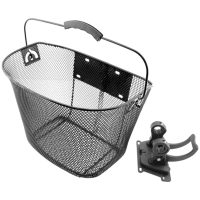 Cykelkorg med handtag för styren ⌀22,2 - 31,8mm V BIKE