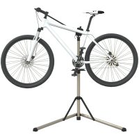 Cykelmonteringsställ hopfällbart 102-160 cm aluminium vidaXL
