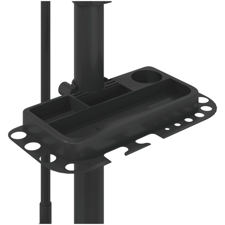 Cykelmonteringsställ hopfällbart 108-188 cm blå stål vidaXL – bild 11