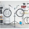 Cykelmonteringsställ hopfällbart 108-188 cm blå stål vidaXL – miniatyr 3