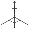 Cykelmonteringsställ hopfällbart 108-188 cm blå stål vidaXL – miniatyr 4