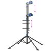 Cykelmonteringsställ hopfällbart 108-188 cm blå stål vidaXL – miniatyr 9