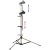Cykelmonteringsställ hopfällbart 120-165 cm aluminium vidaXL – miniatyr 8