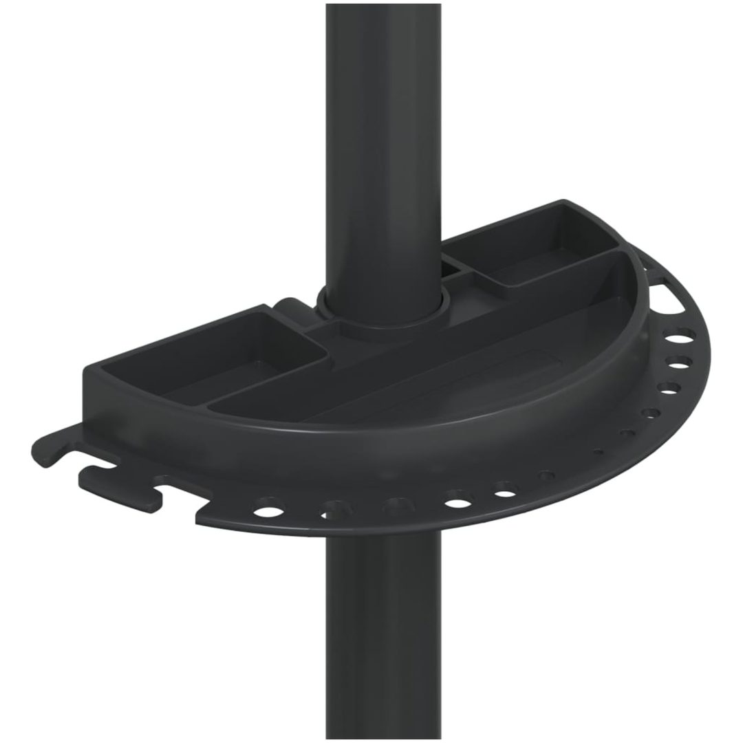 Cykelmonteringsställ hopfällbart 92-152 cm röd stål vidaXL – bild 11