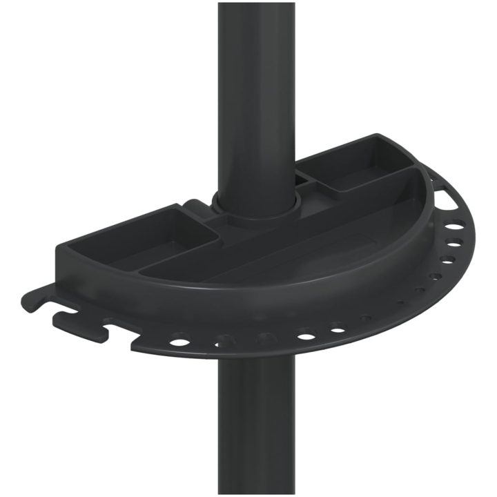 Cykelmonteringsställ hopfällbart 92-152 cm röd stål vidaXL – bild 11
