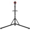 Cykelmonteringsställ hopfällbart 92-152 cm röd stål vidaXL – miniatyr 4