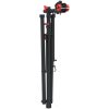 Cykelmonteringsställ hopfällbart 92-152 cm röd stål vidaXL – miniatyr 7