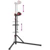 Cykelmonteringsställ hopfällbart 92-152 cm röd stål vidaXL – miniatyr 8