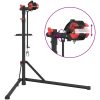 Cykelmonteringsställ hopfällbart 92-152 cm röd stål vidaXL – miniatyr 9