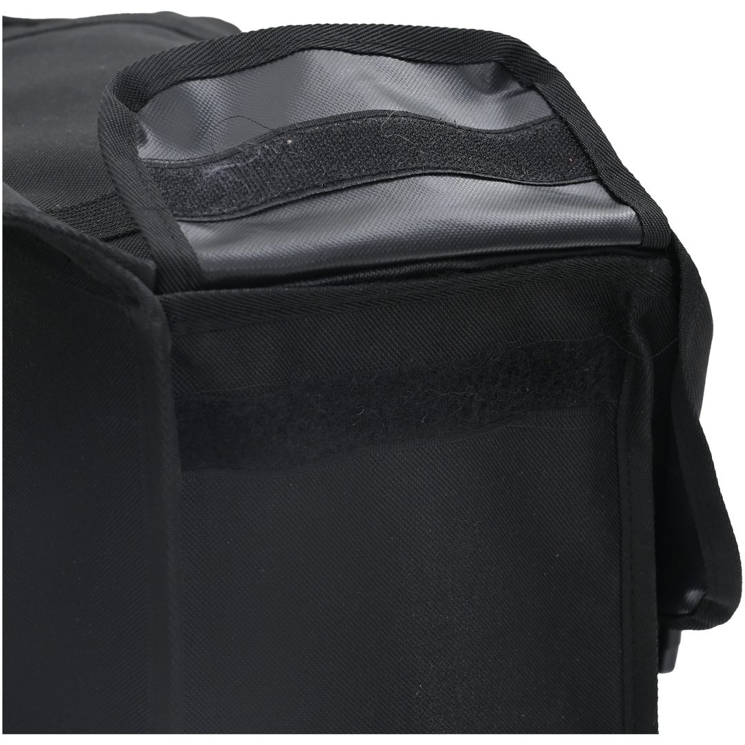 Cykelpåse Dubbelpåsar 48 L Svart vidaXL Medium – bild 9