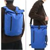 cykelpåse för pannier rack 20 L blå 31x13x58 cm vidaXL Medium – miniatyr 2