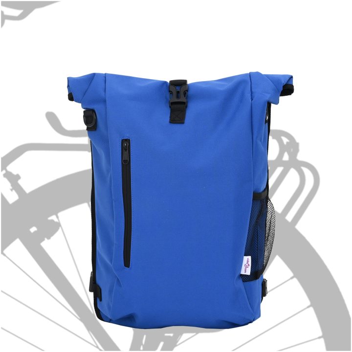 cykelpåse för pannier rack 20 L blå 31x13x58 cm vidaXL Medium – bild 3