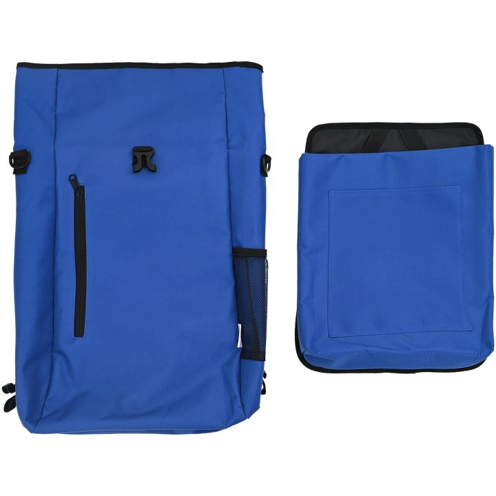 cykelpåse för pannier rack 20 L blå 31x13x58 cm vidaXL Medium – bild 7