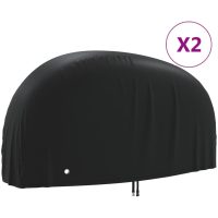 Cykelskydd 2 st 190T oxford vidaXL